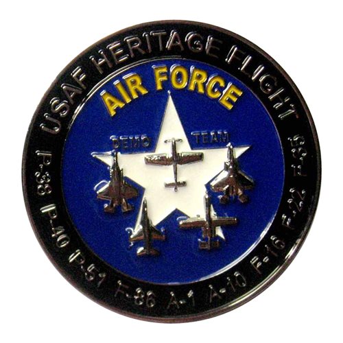 F-16 Viper Demo Team 2023 Challenge Coin - View 2