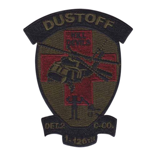 C CO 1-126 AVN DET 2 Dustoff Patch