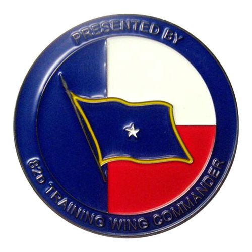 82 TRW Commander Challenge Coin - View 2