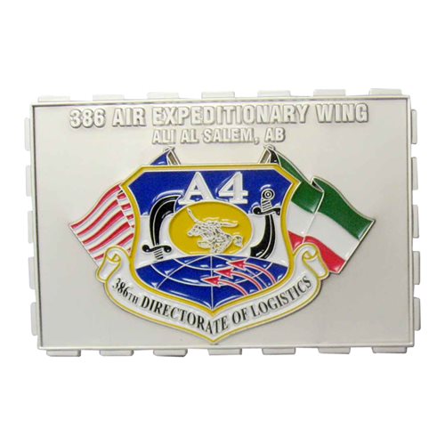 386 AEW A4 Challenge Coin
