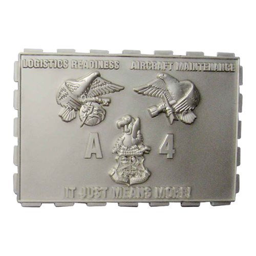 386 AEW A4 Challenge Coin - View 2