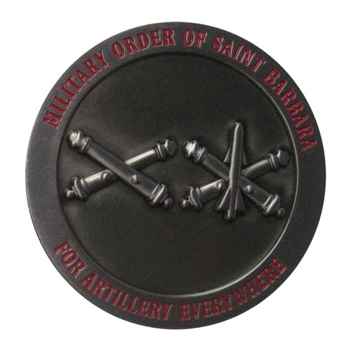 ADAA NAFA Saint Barbara Challenge Coin - View 2