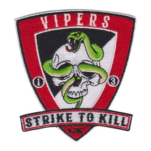 1-3 Attack BN 12 CAB Vipers Patch | 1-3 Attack Battalion, 12 Combat ...