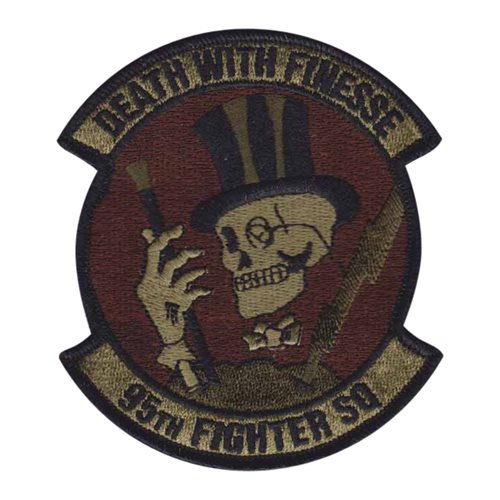 95 FS Death with Finesse OCP Patch | 95th Fighter Squadron