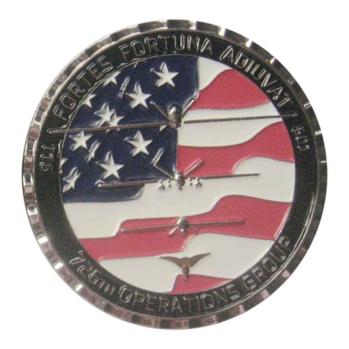 726 OG Commander Challenge Coin - View 2