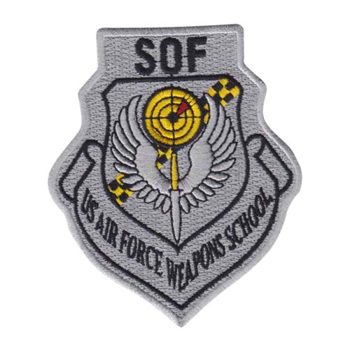 14 WPS SOF WEAPONS SCHOOL INSTRUCTOR No Border Patch
