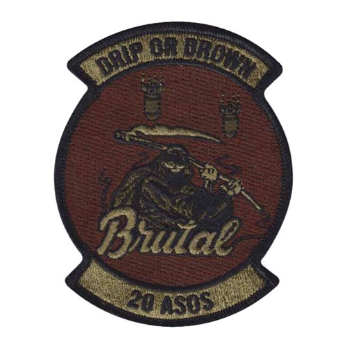 20 ASOS Custom Patches 20th Air Support Operations Squadron Patches
