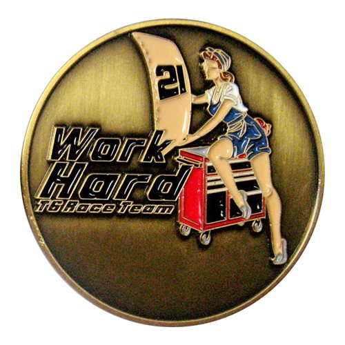 T6 Race Team Challenge Coin - View 2