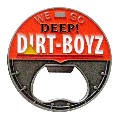 36 CES Dirtboyz Bottle Opener  Challenge Coin - View 2