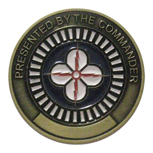 88 FTS Lucky Devils Commander Challenge Coin - View 2