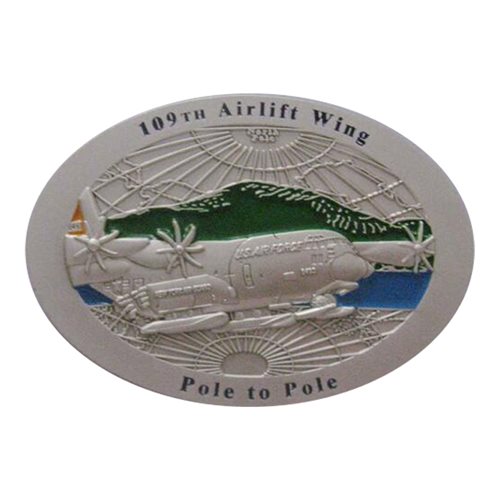 109 AW Commander Challenge Coin