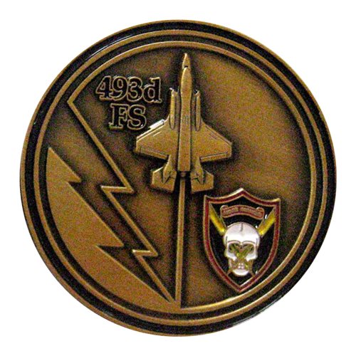 493 FS Reapers Commander Coin