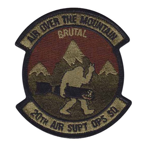 20 ASOS Air Over The Mountain OCP Patch 20th Air Support Operations