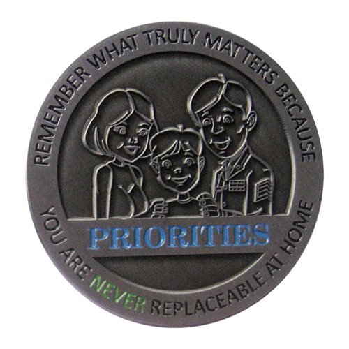 25 TRANS BN Male Soldier Challenge Coin - View 2