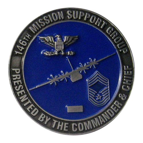 146 MSG Commander Challenge Coin - View 2