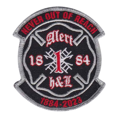 Westerly Fire Department Never Out Of Reach Patch 