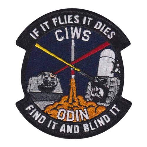 USS Dewey CIWS ODIN Patch