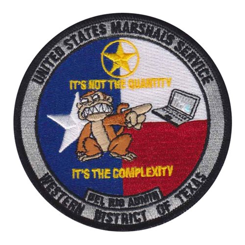 USMS Western District Of Texas Patch