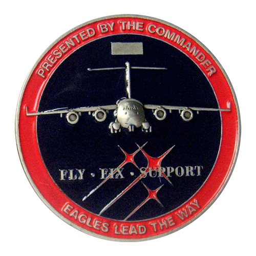 15 EAS Commander Challenge Coin - View 2