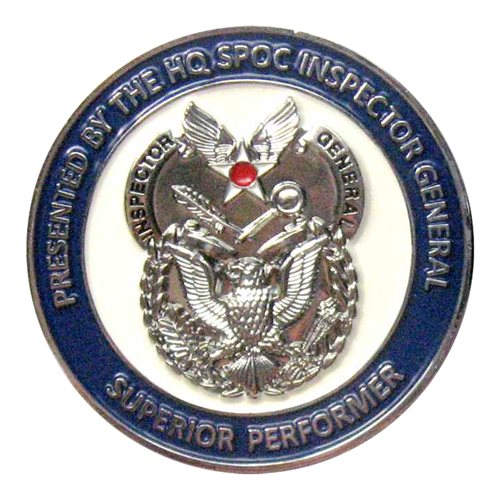 HQ SPOC Inspector General Challenge Coin