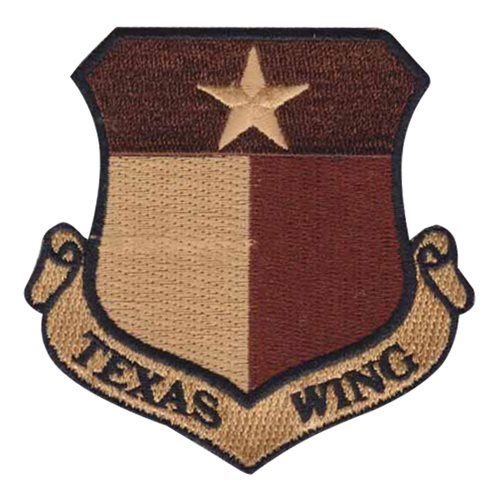 CAP Texas Wing Brown Patch