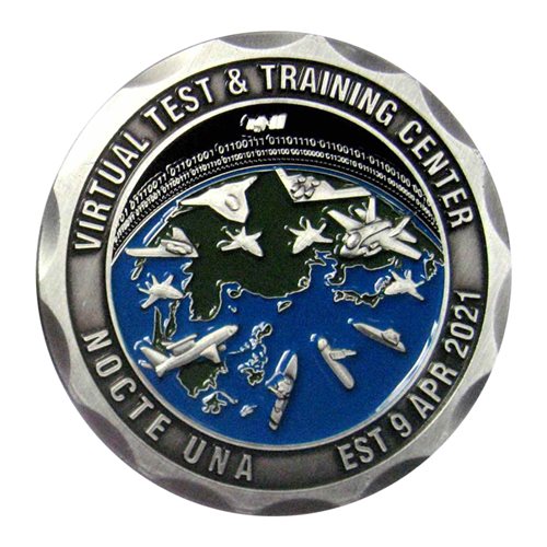31 CTS Virtual Test & Training Center Challenge Coin - View 2