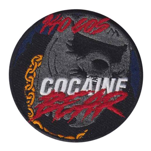 140 COS Cocaine Bear Patch