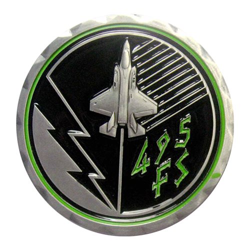 495 FS Valkyrie Commander Challenge Coin