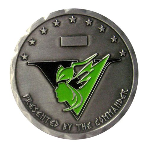 495 FS Valkyrie Commander Challenge Coin - View 2