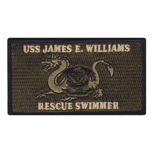USS James E. Williams DDG95 NWU Type III OCP Patch 
