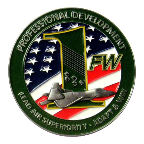 1 FW Professional Development Committee Challenge Coin - View 2