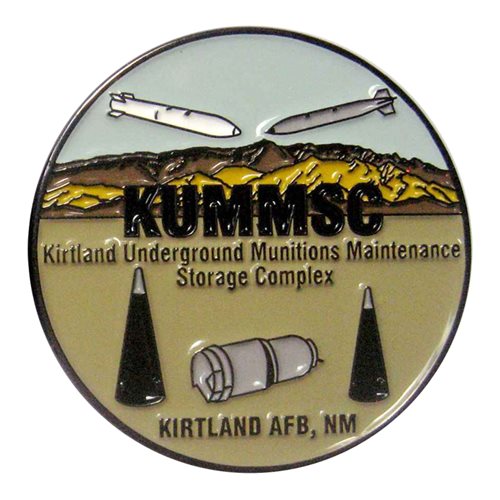 amu..ʕ•ᴥ•ʔ 898 MUNS KUMMSC Challenge Coin | 898th Munitions Squadron Coins