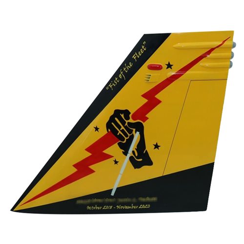 VFA-25 F/A-18 Airplane Tail Flash - View 2
