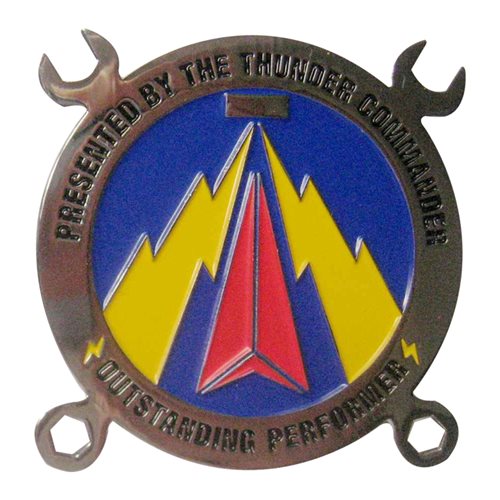 20 CMS Thunder Commander Challenge Coin
