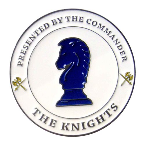 350 RCS Commander Challenge Coin  - View 2