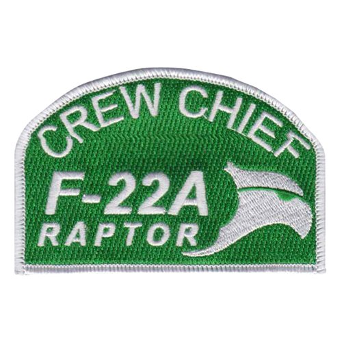 90 AMU F-22A Crew Chief Patch  