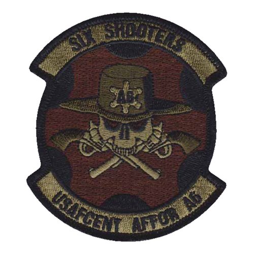 USAFCENT AFFOR A6 Six Shooters OCP Patch