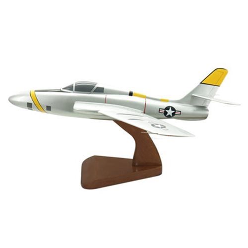 Custom F-84 Thunderjet Airplane Model - View 3