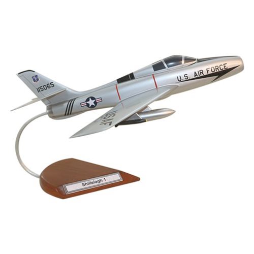 Custom F-84 Thunderjet Airplane Model - View 5