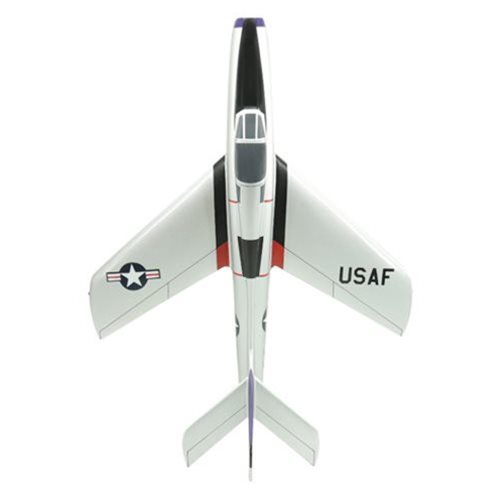 Custom F-84 Thunderjet Airplane Model - View 7