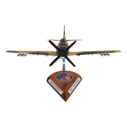 Design Your Own A-1H Skyraider Custom Aircraft Model - View 3