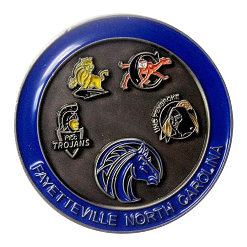 AFROTC Det 607 Commander Challenge Coin - View 2