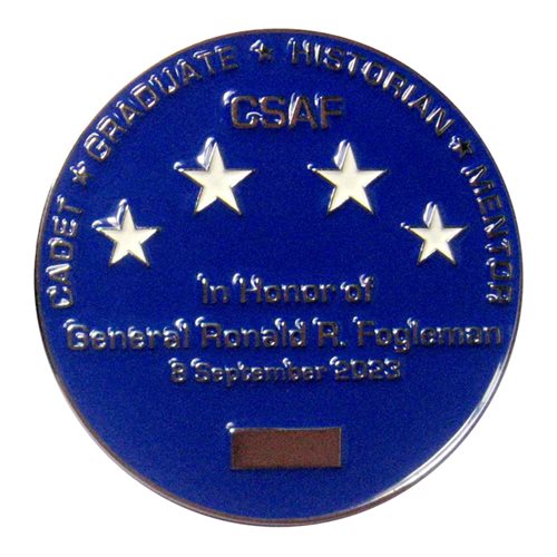 USAF History Department Alumni Association Challenge Coin - View 2