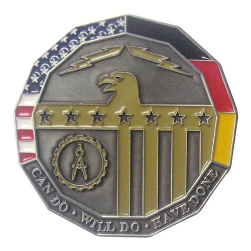 52 CES Command Challenge Coin - View 2