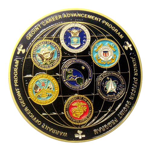 USSF MSIP Gaggle Challenge Coin - View 2