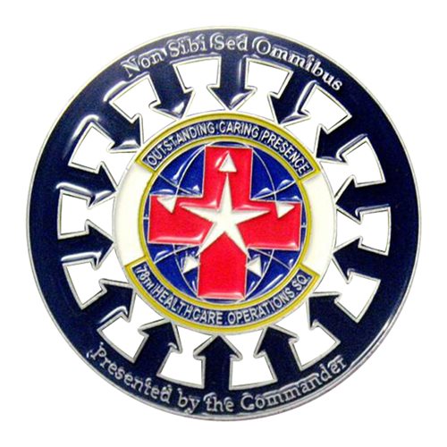 78 HCOS Commander Challenge Coin - View 2