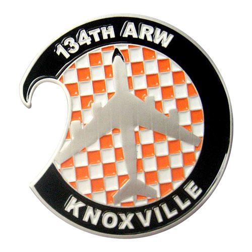 134 ARW Mcghee Tyson Bottle Opener Challenge Coin - View 2