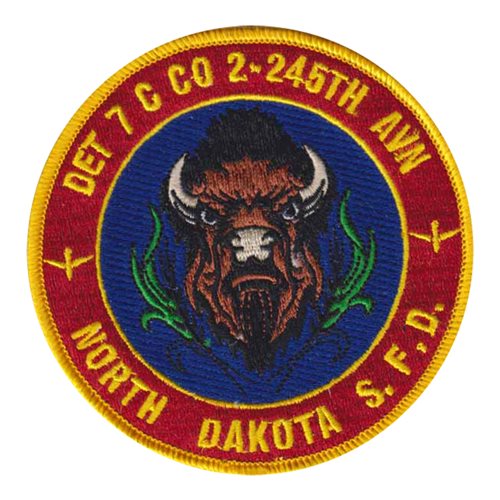 C Co 2-245th AVN BN Det 7 North Dakota SFD Patch