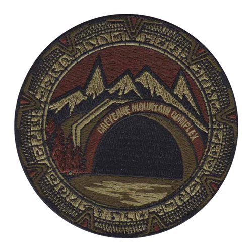 Cheyenne Mountain Complex Morale OCP Patch