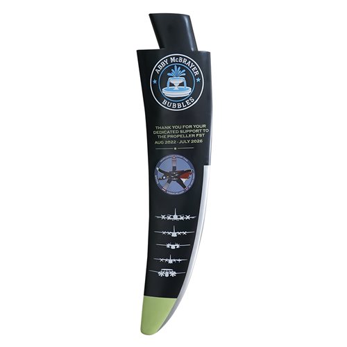 VAW-117 E-2D Propeller Plaque - View 2